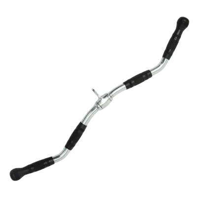 Barra Puxador Costas 78cm Dupla Maciço Giratório