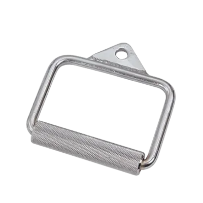 PUXADOR ESTRIBO SIMPLES  CROMADO RECARTILHADO